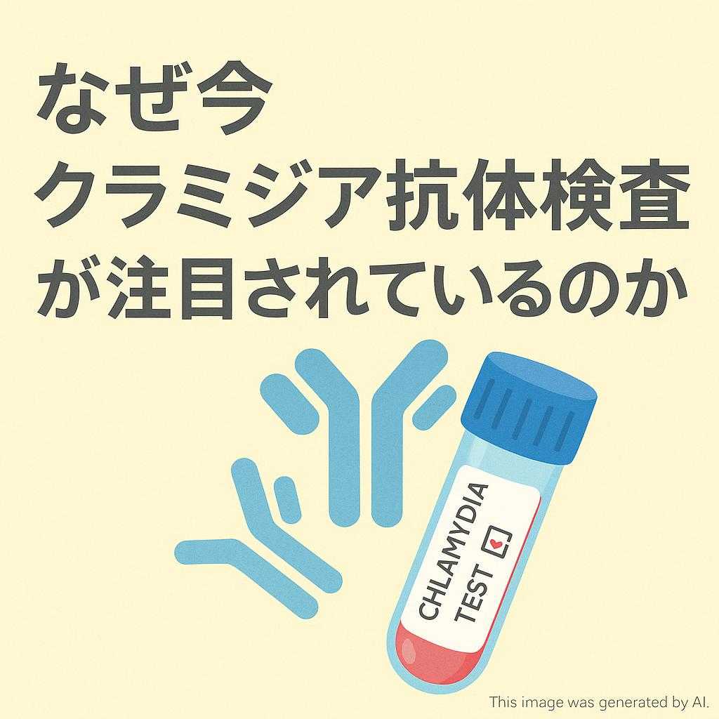 なぜ今クラミジア抗体検査が注目されているのか