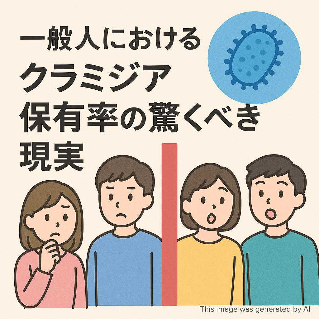 一般人におけるクラミジア保有率の驚くべき現実