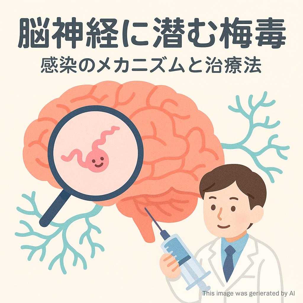 脳神経に潜む梅毒 感染のメカニズムと治療法