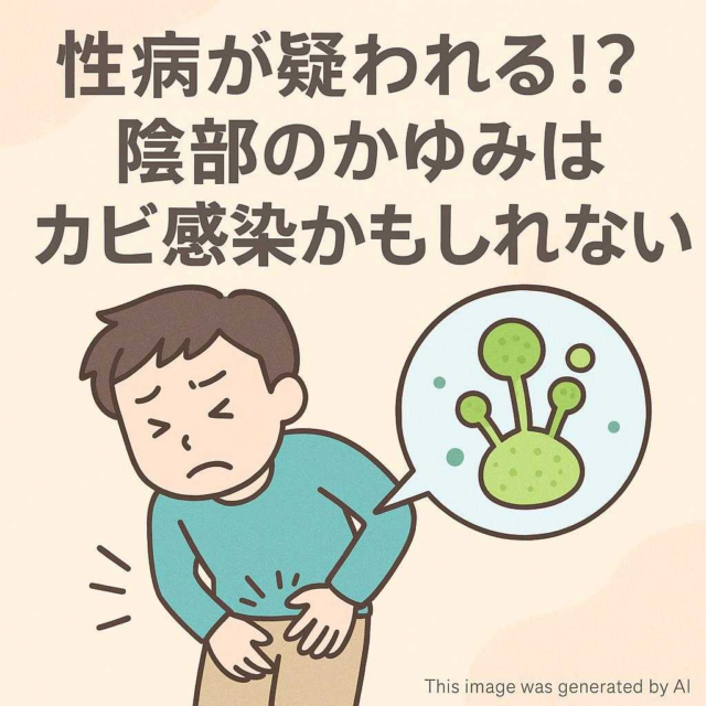 性病が疑われる!? 陰部のかゆみはカビ感染かもしれない