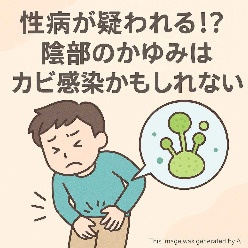 性病が疑われる!? 陰部のかゆみはカビ感染かもしれない