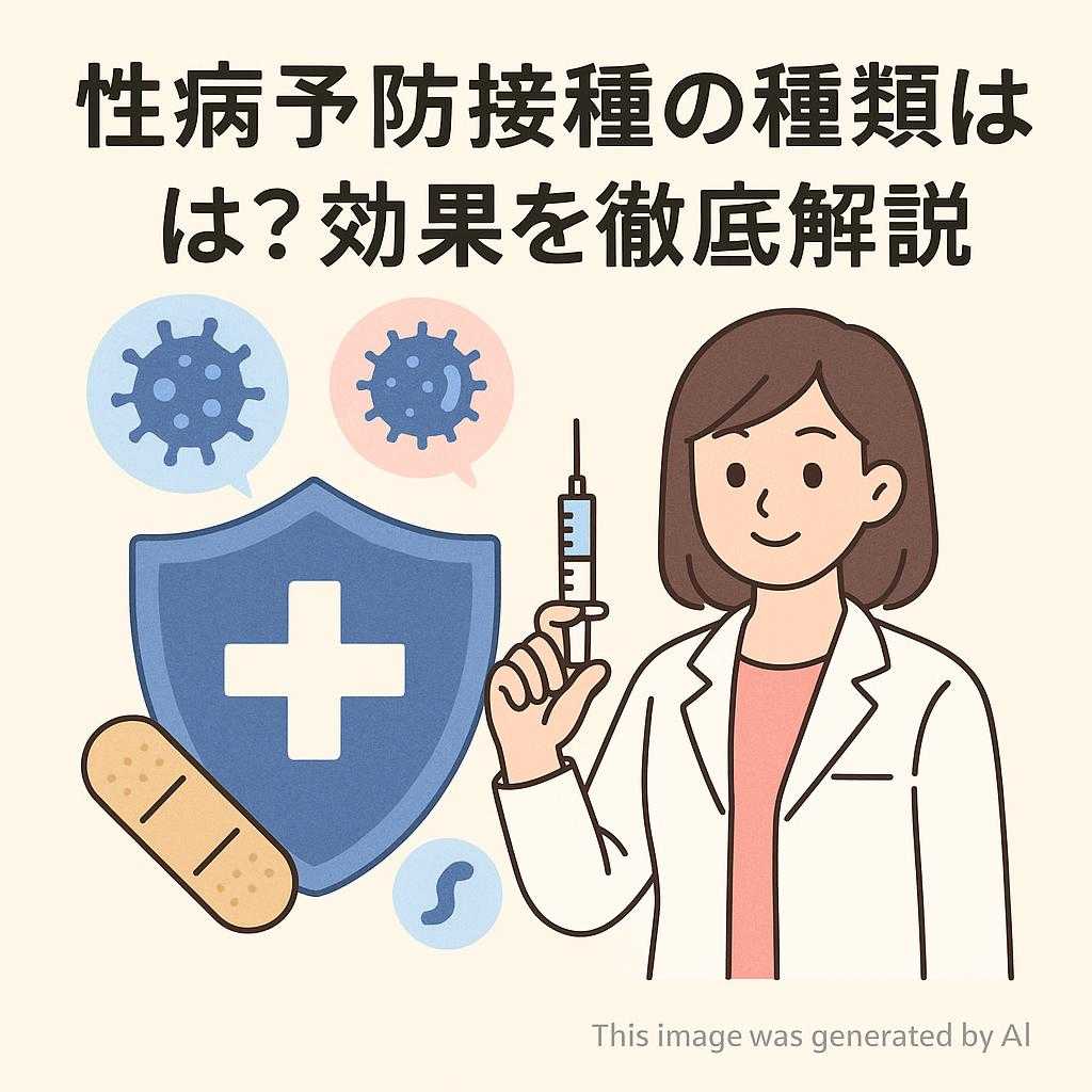 性病予防接種の種類とは？効果を徹底解説