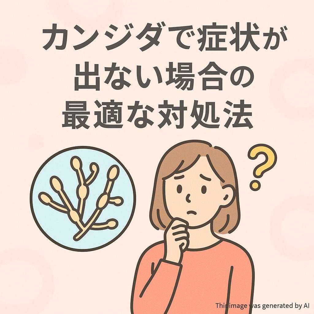 カンジダで症状が出ない場合の最適な対処法