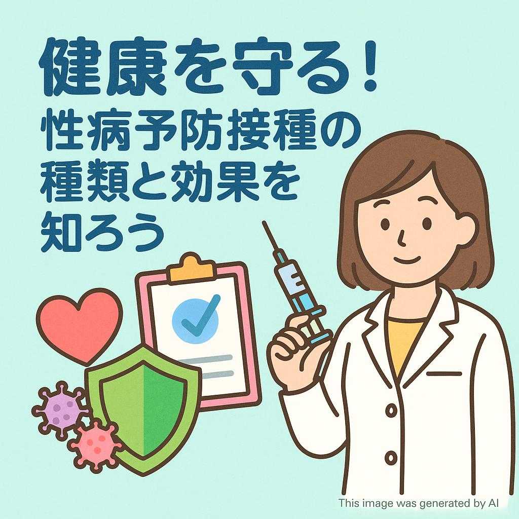 健康を守る!性病予防接種の種類と効果を知ろう