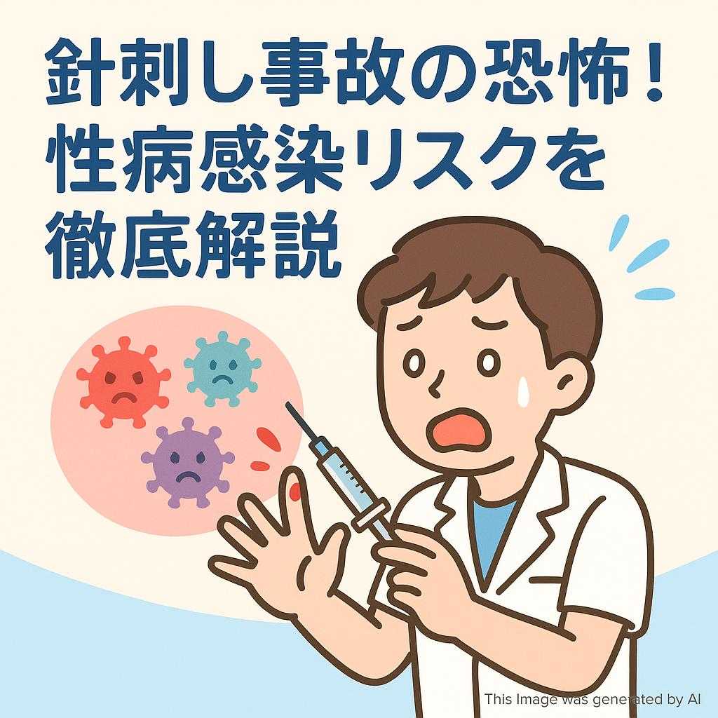 針刺し事故の恐怖！性病感染リスクを徹底解説