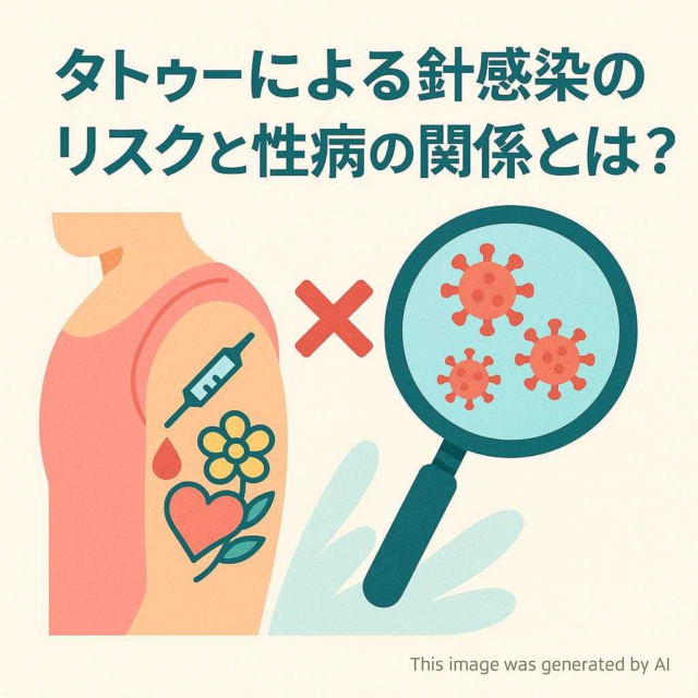タトゥーによる針感染のリスクと性病の関係とは？