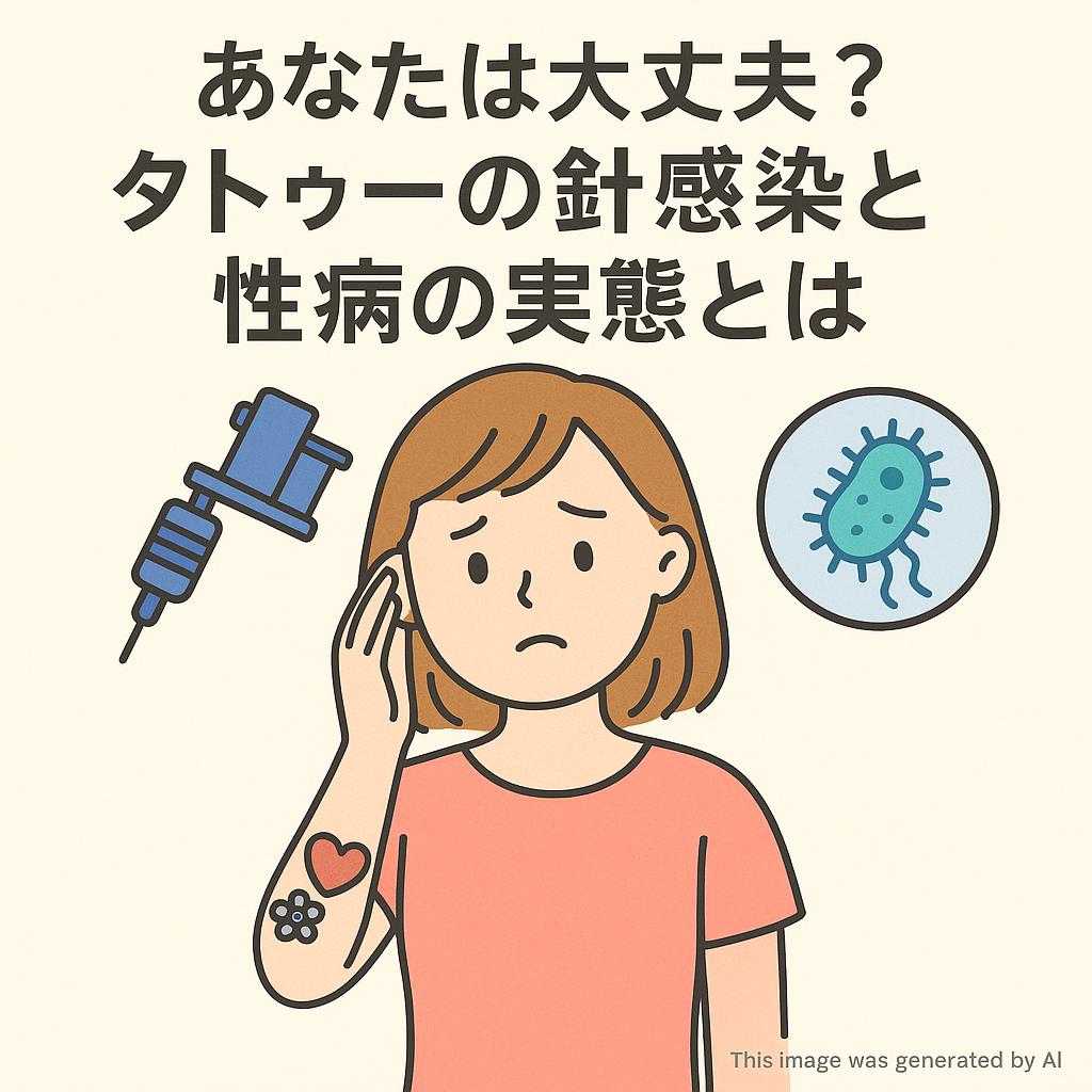 あなたは大丈夫？タトゥーの針感染と性病の実態とは