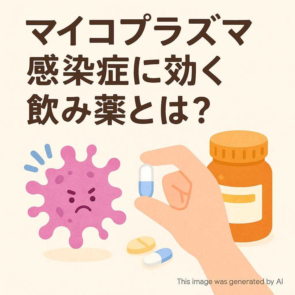マイコプラズマ感染症に効く飲み薬とは？
