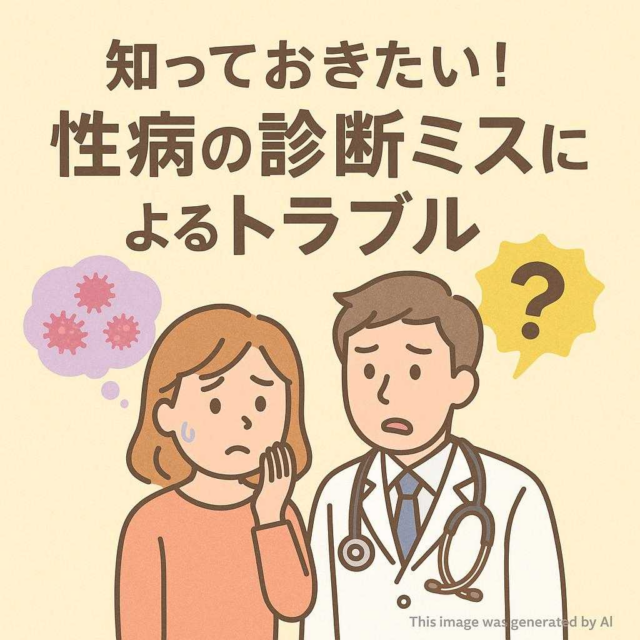 知っておきたい！性病の診断ミスによるトラブル