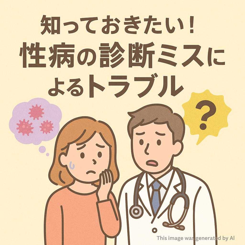 知っておきたい！性病の診断ミスによるトラブル