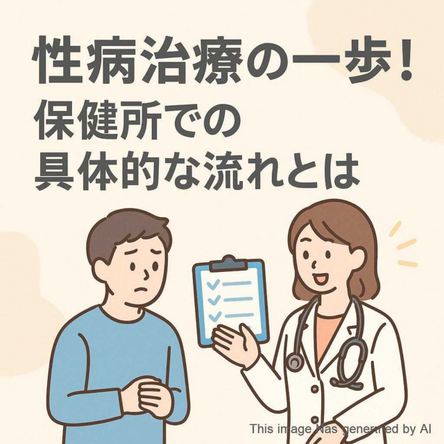 性病治療の第一歩！保健所での具体的な流れとは