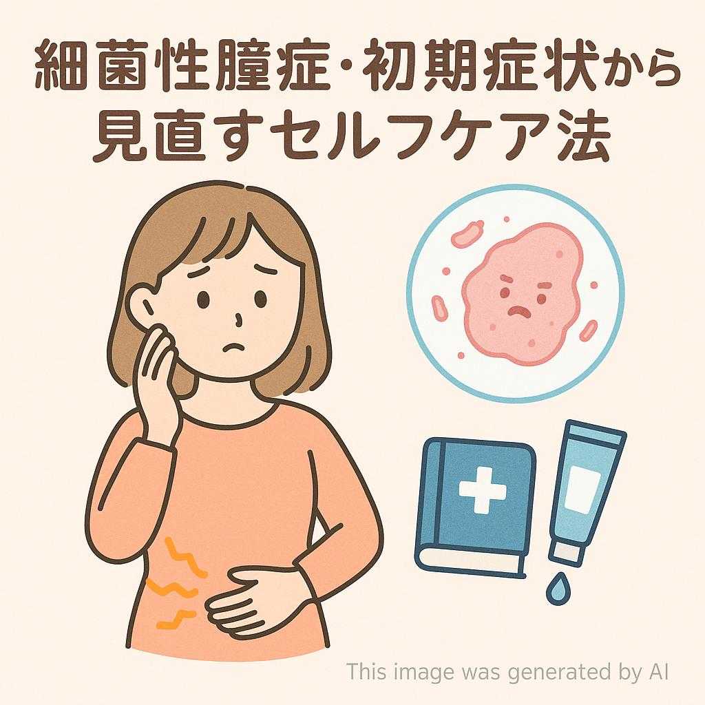 細菌性膣症・初期症状から見直すセルフケア法