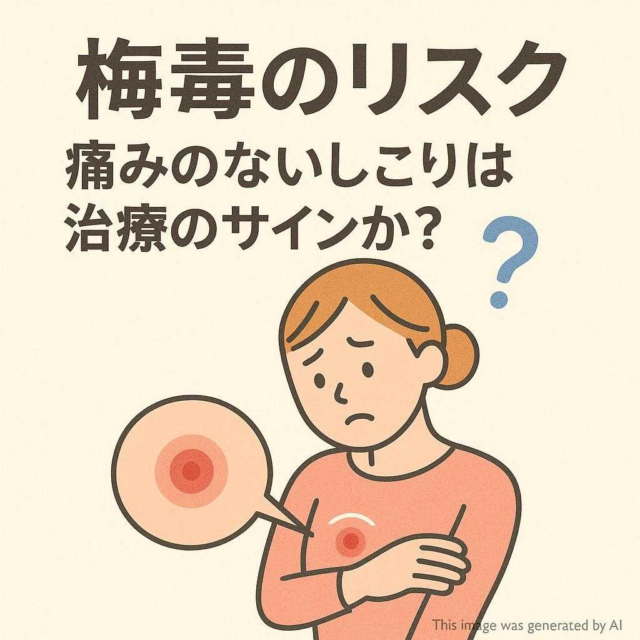梅毒のリスク 痛みのないしこりは治療のサインか？