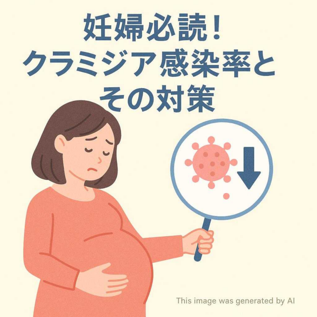 妊婦必読! クラミジア感染率とその対策