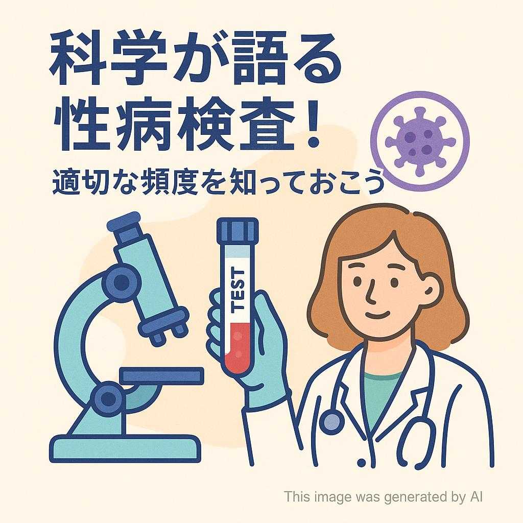 科学が語る性病検査！適切な頻度を知っておこう