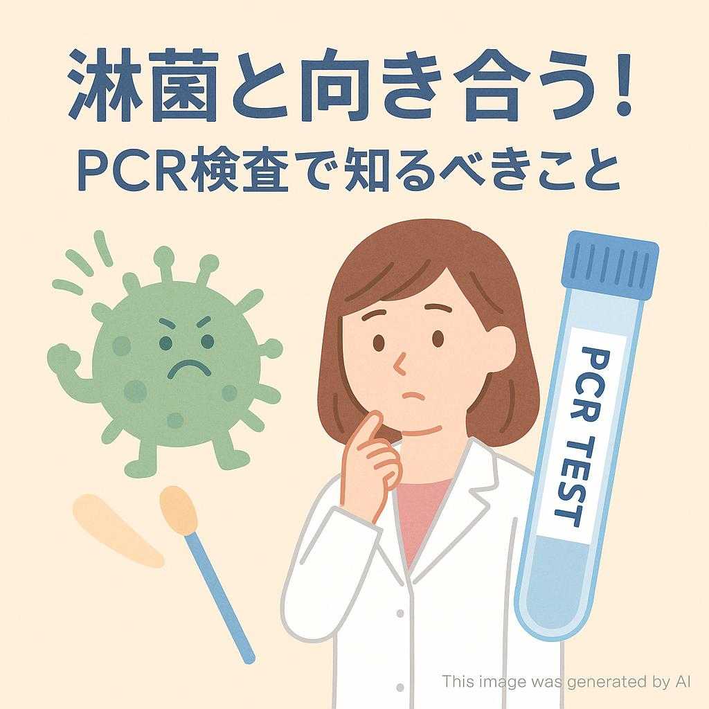 淋菌と向き合う！PCR検査で知るべきこと