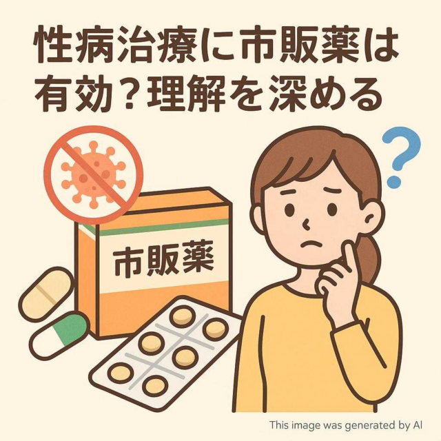 性病治療に市販薬は有効？理解を深める