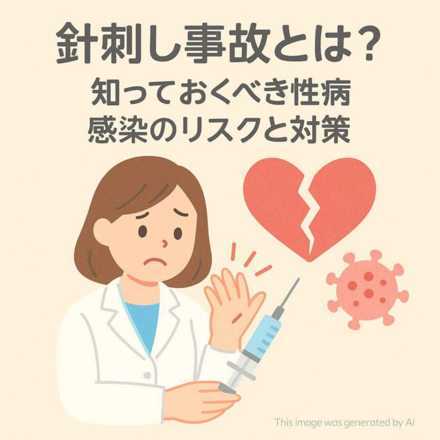 針刺し事故とは？知っておくべき性病感染のリスクと対策