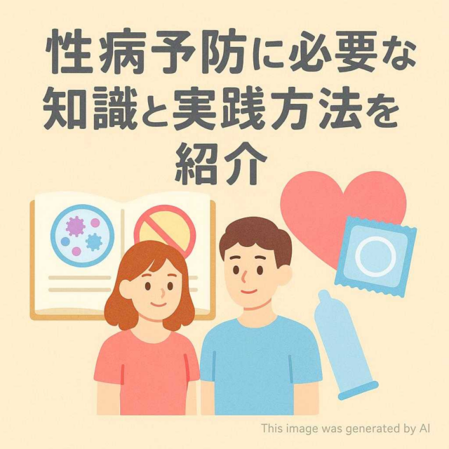 性病予防に必要な知識と実践方法を紹介