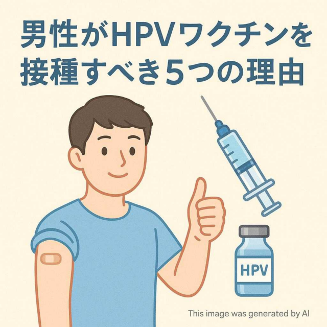 男性がHPVワクチンを接種すべき5つの理由
