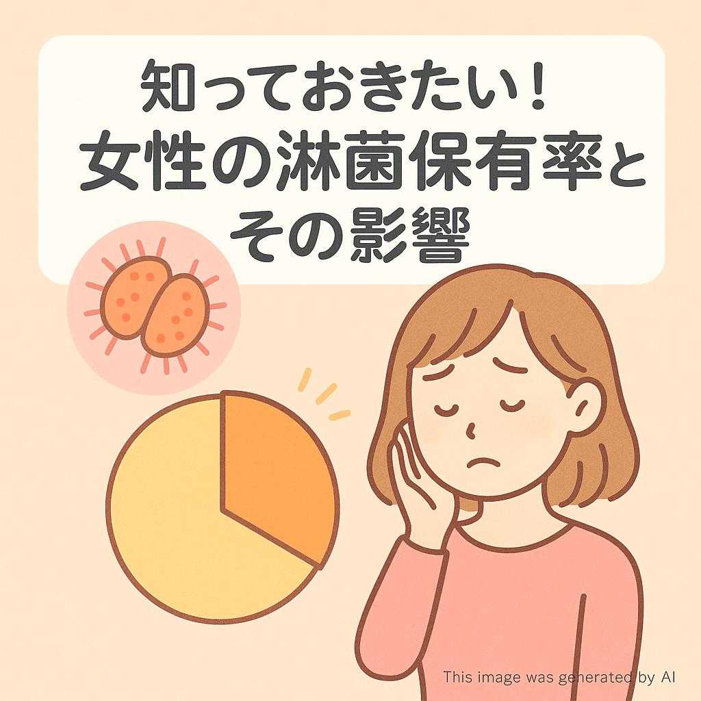 知っておきたい！女性の淋菌保有率とその影響