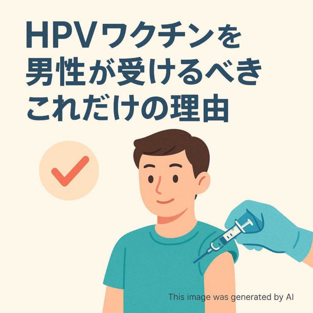 HPVワクチンを男性が受けるべきこれだけの理由