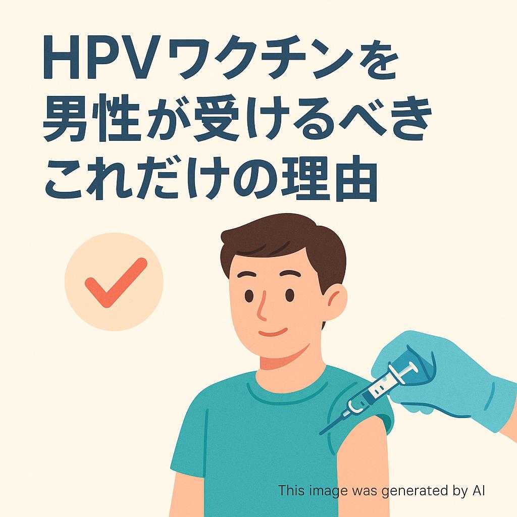 HPVワクチンを男性が受けるべきこれだけの理由