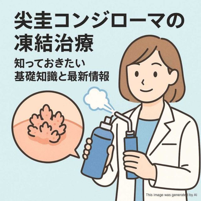 尖圭コンジローマの凍結治療 知っておきたい基礎知識と最新情報