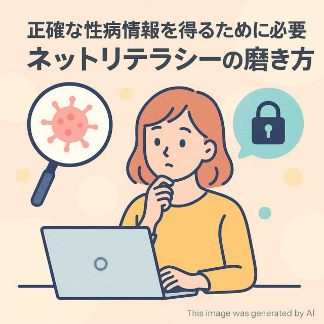 正確な性病情報を得るために必要なネットリテラシーの磨き方