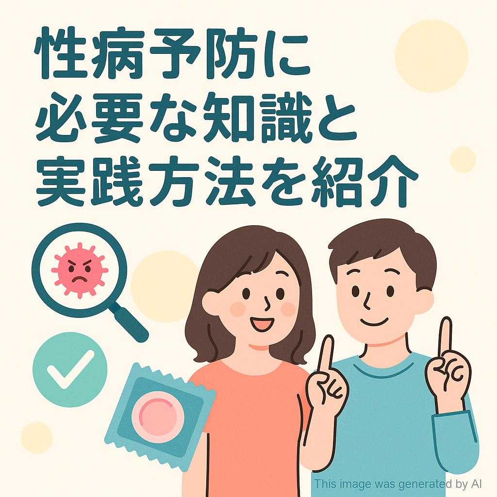 性病予防に必要な知識と実践方法を紹介