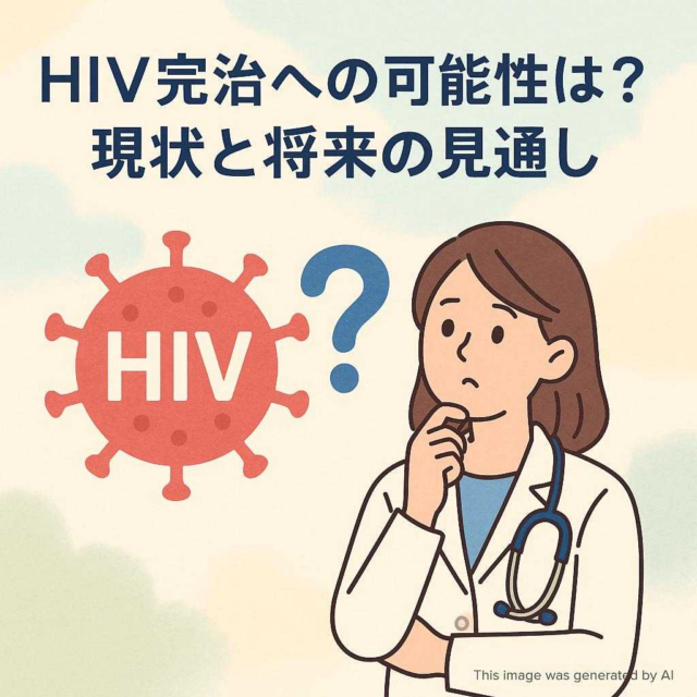 HIV完治への可能性は？現状と将来の見通し