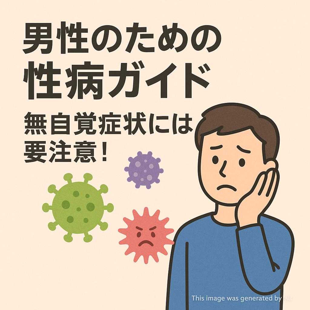 男性のための性病ガイド 無自覚症状には要注意!