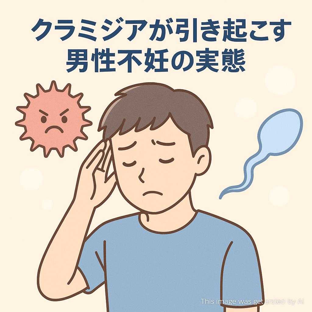クラミジアが引き起こす男性不妊の実態