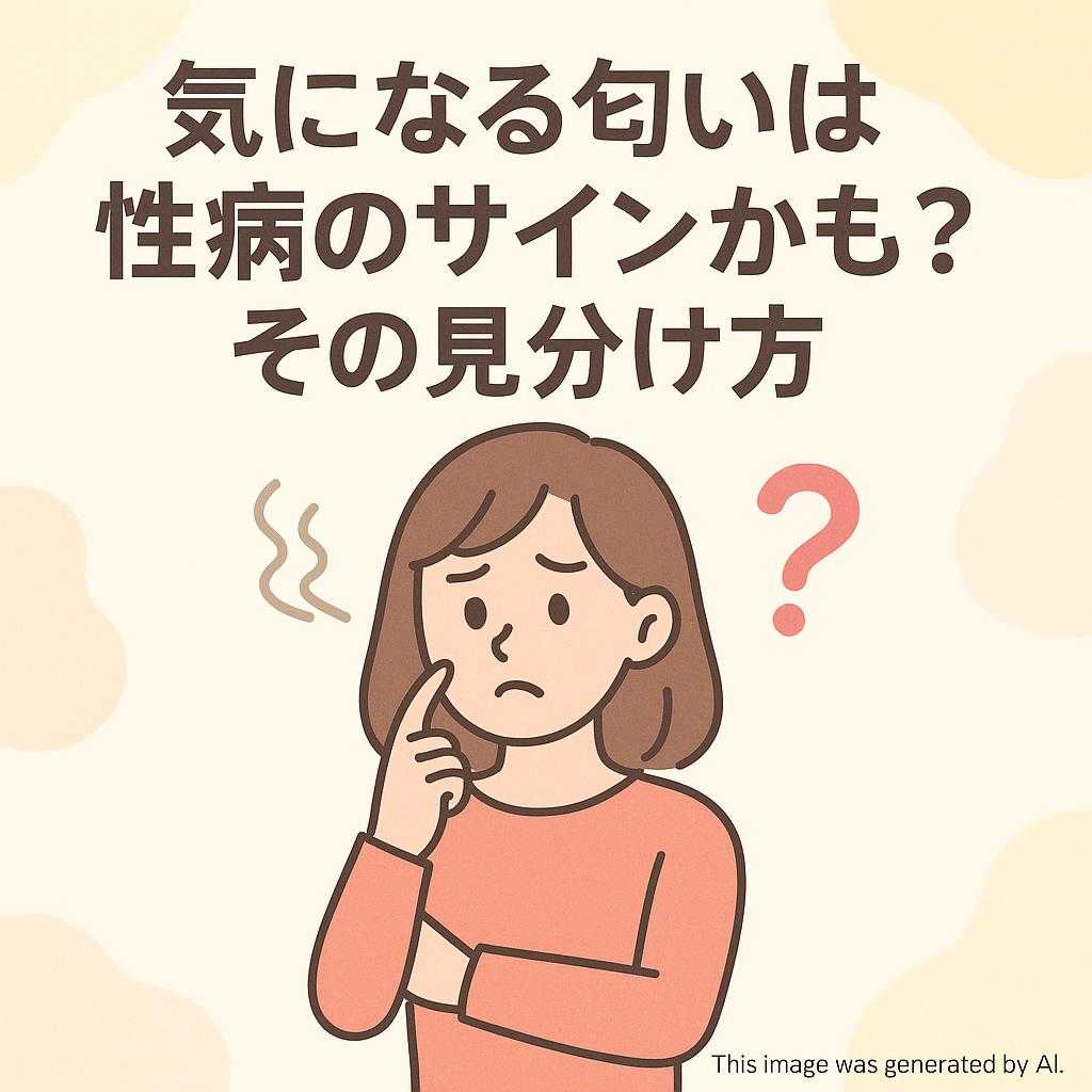 気になる匂いは性病のサインかも？その見分け方