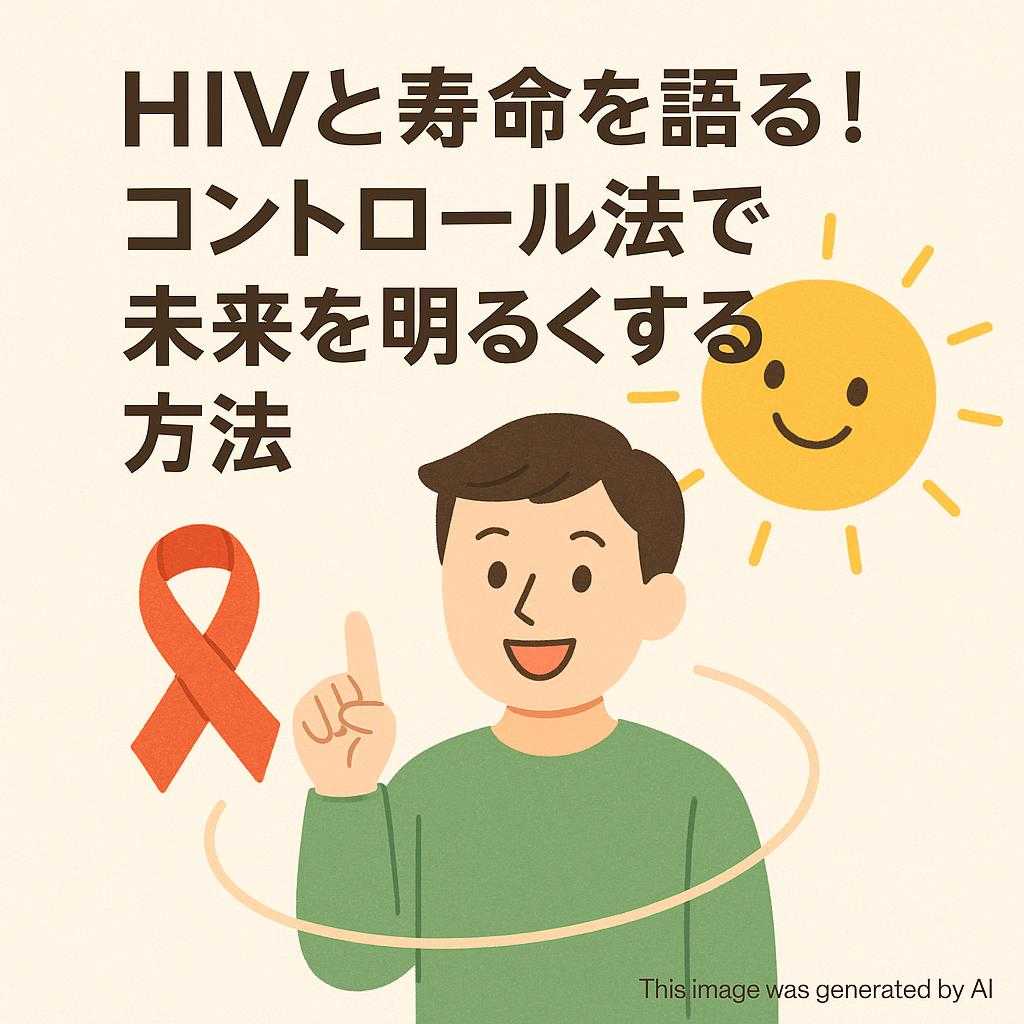 HIVと寿命を語る！コントロール法で未来を明るくする方法
